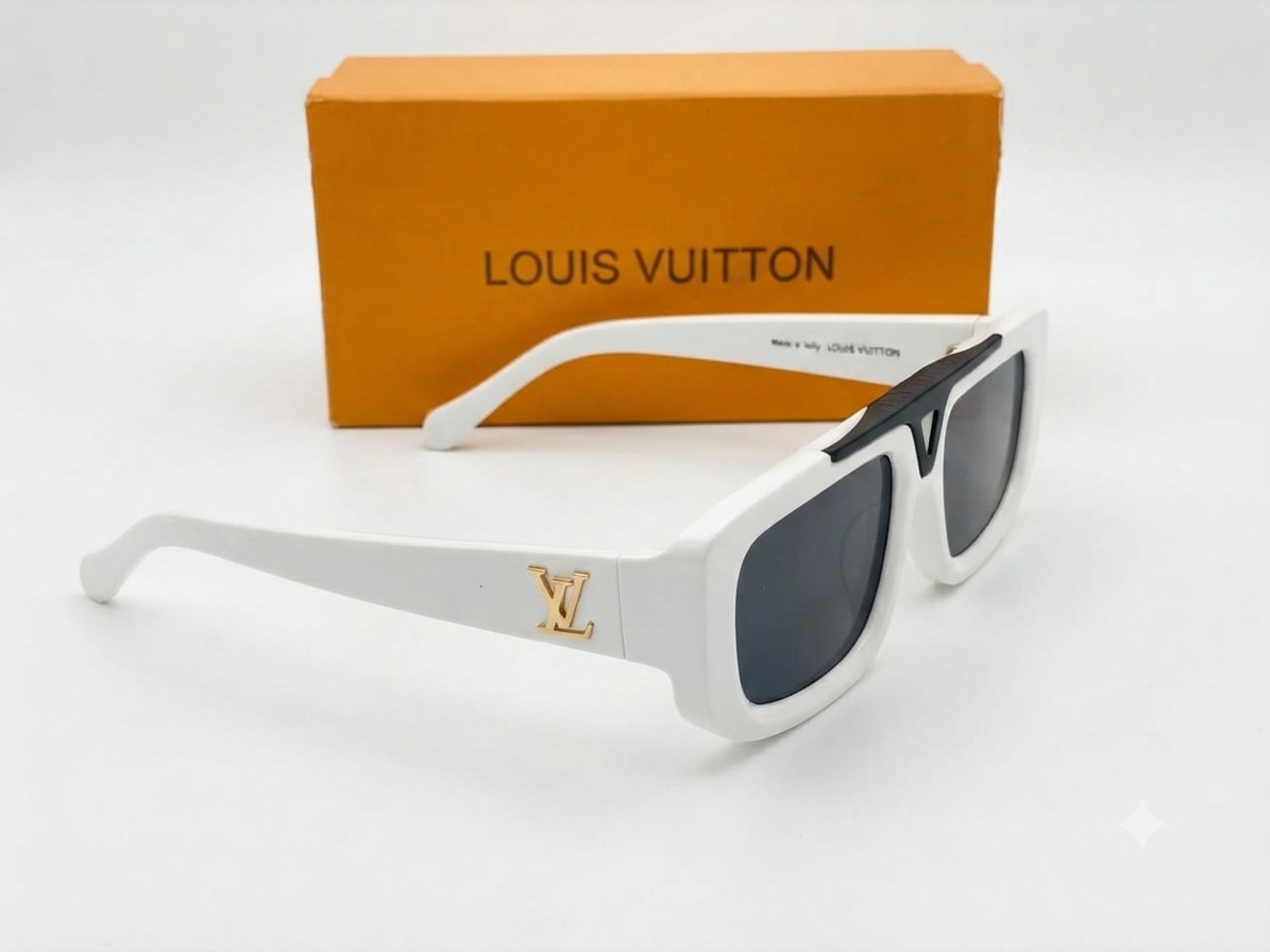 SUN GLASS L.V WHITE - Image 5