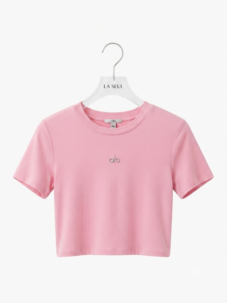 crop top alo pink - Image 1