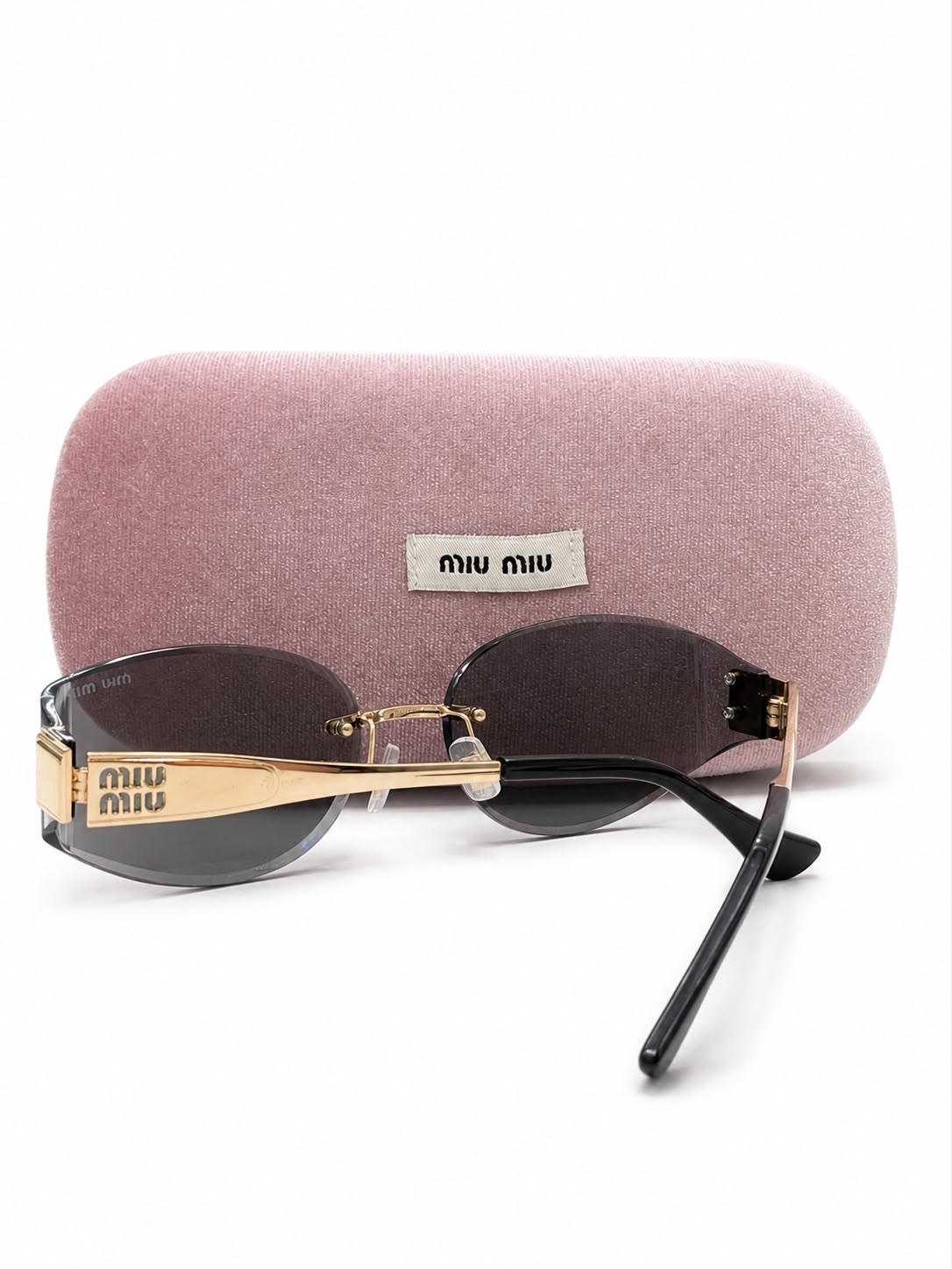 Sunglass Gold metal & black - Image 6
