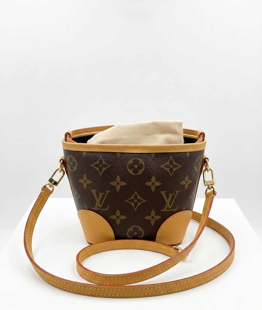 Bag LV brown full cover mini - Image 1