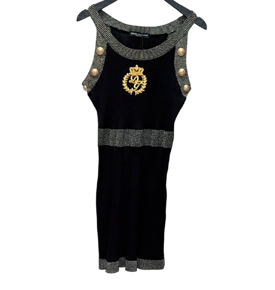 Dress d&G  black 2piece one size - Image 1