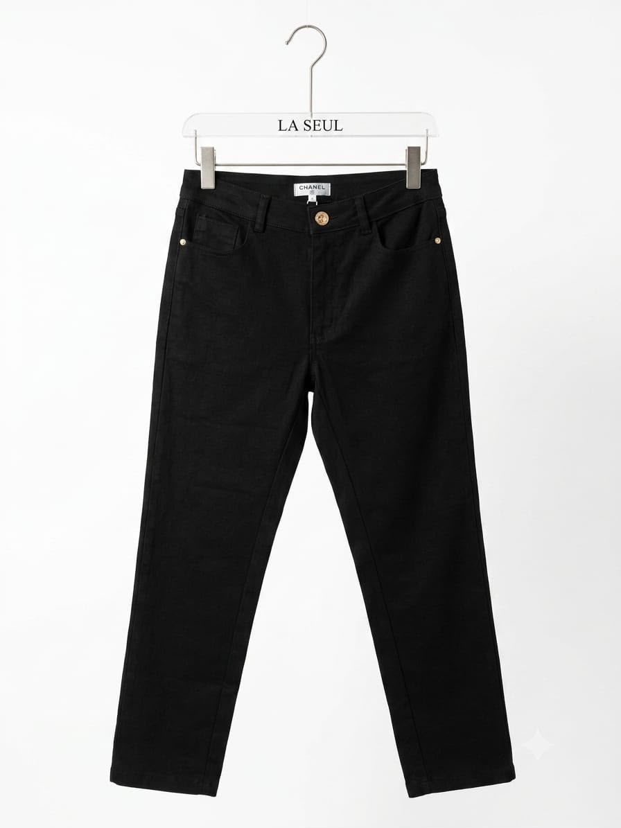 Chanel Jeans Black - Image 1