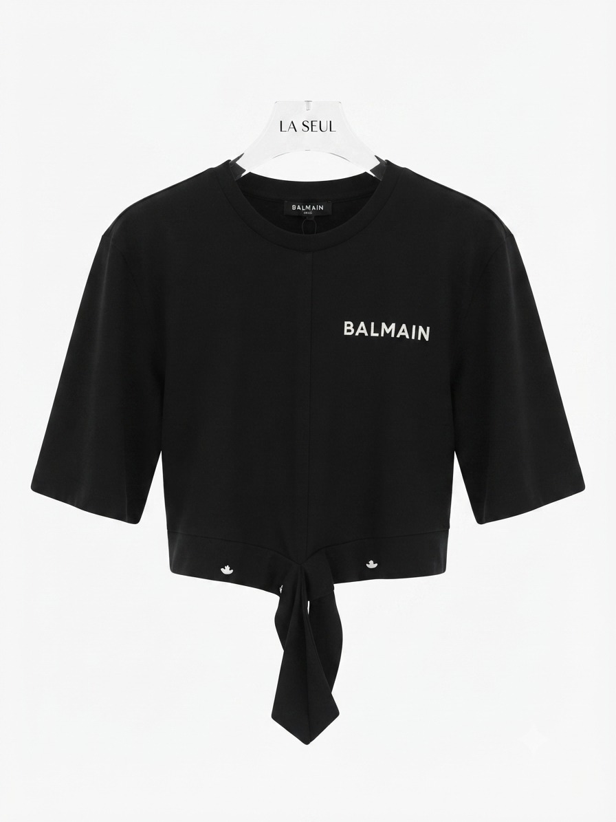 T-shirt Balmain  black - Image 1