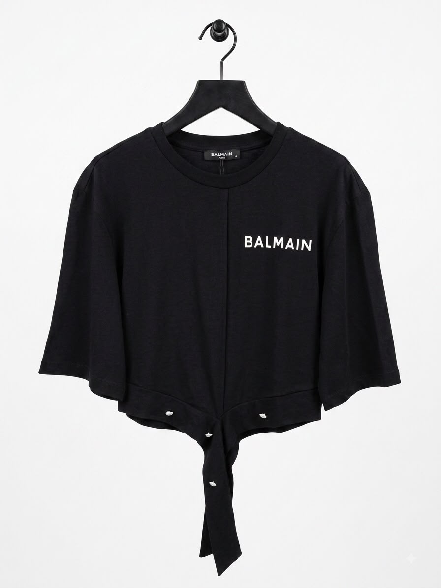 T-shirt balmain black - Image 2