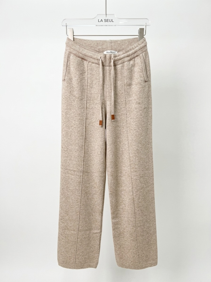 Track suit knit beige zip - Image 2
