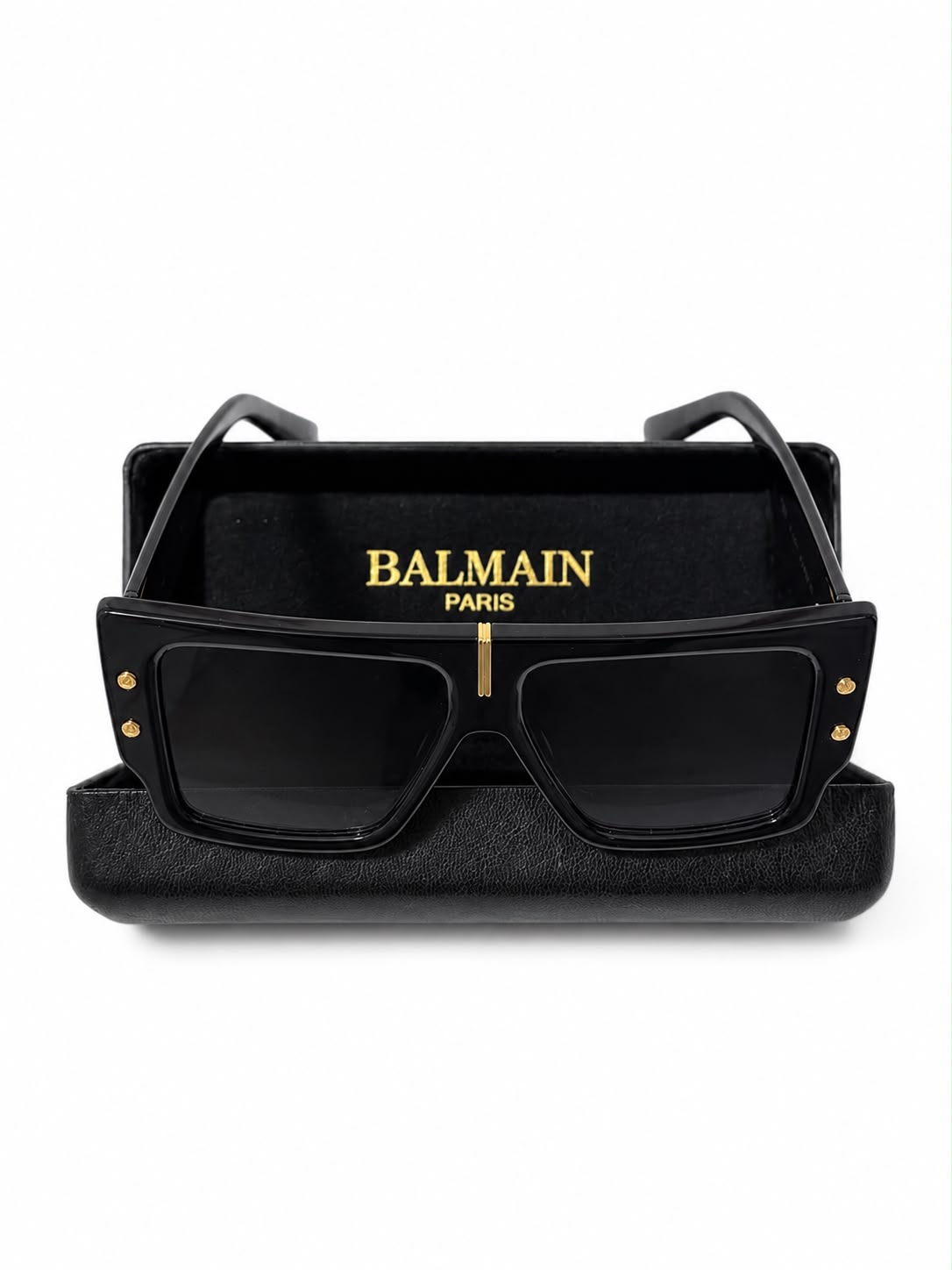 Sunglass black Gold accent - Image 4