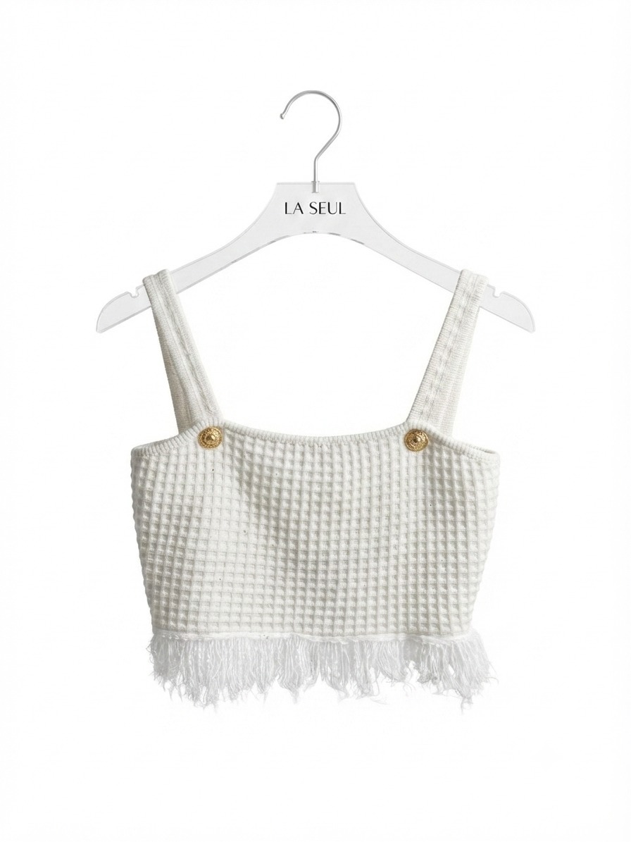 top Balmain off white - Image 2