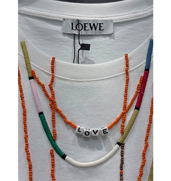t-shirt loewe white - Image 4