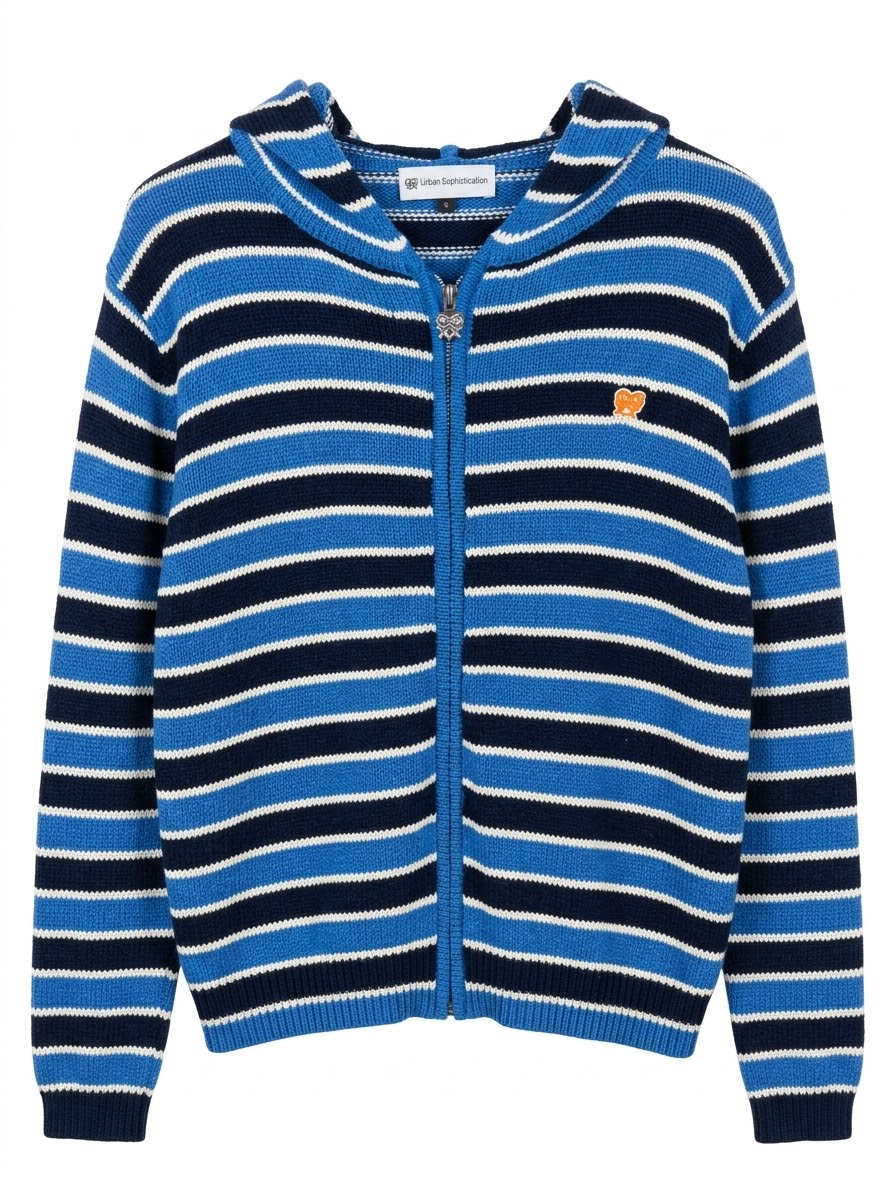 Sweat shirt blue strip - Image 2