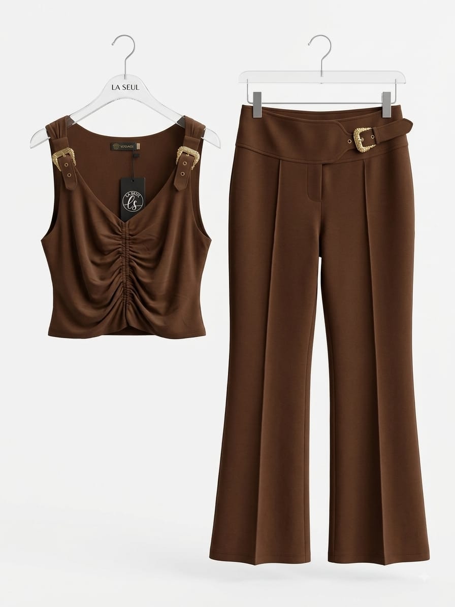 Suit versace brown - Image 1