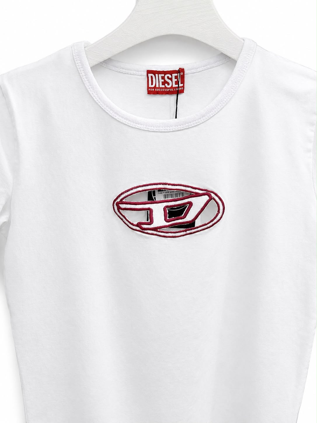 T-shirt crop white - Image 1