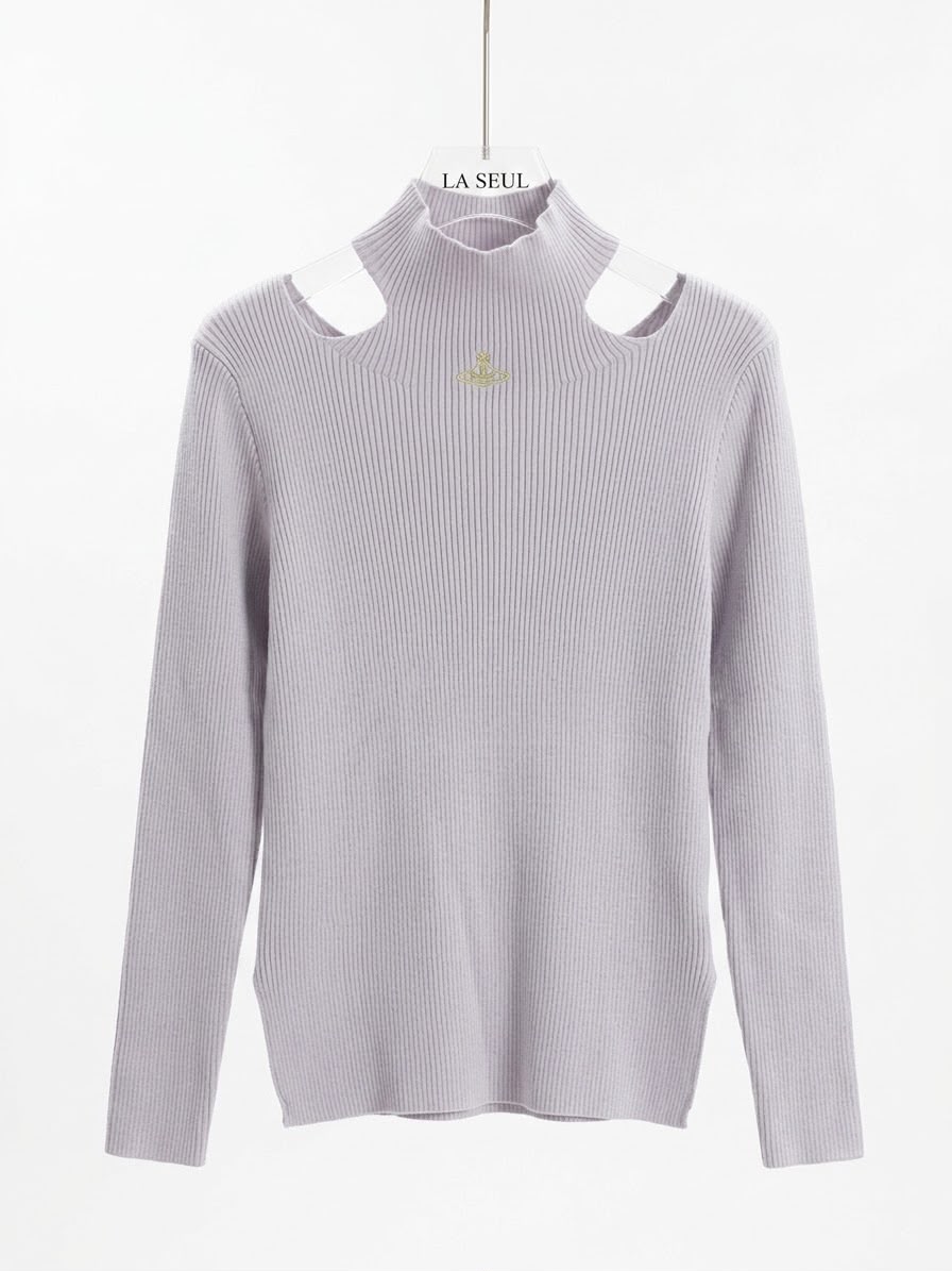 Vivienne Westwood cutout knitwear purple - Image 3