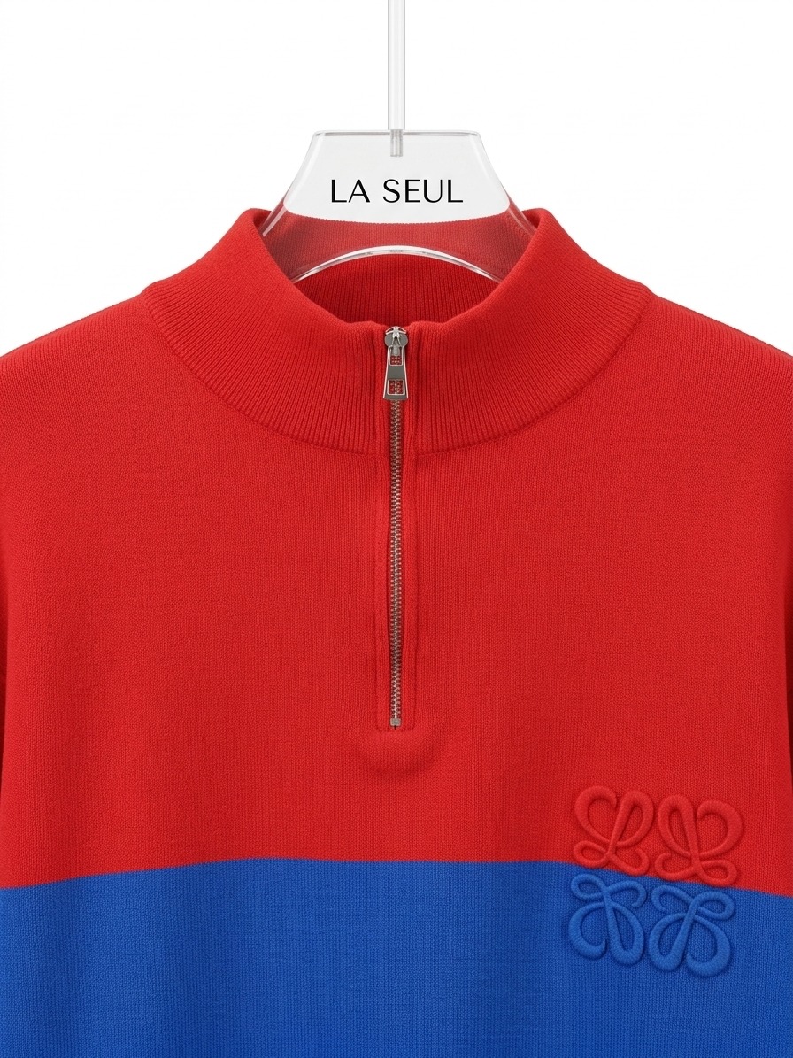 sweet shirt red&blue - Image 2