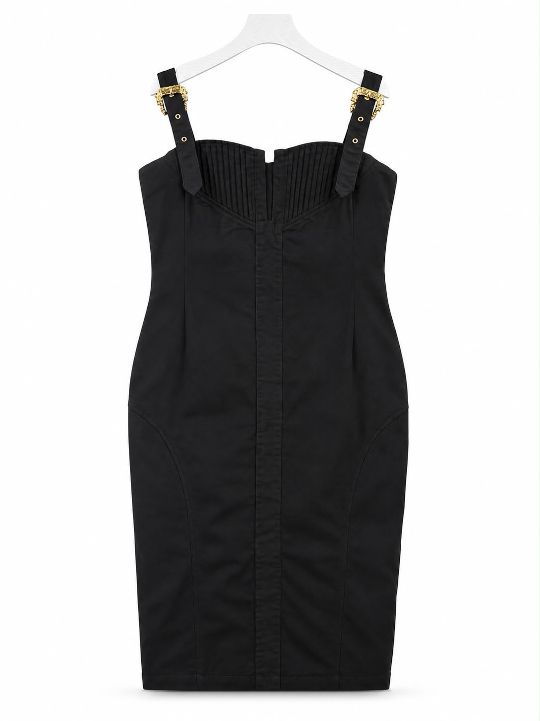 Dress black gold buckle straps - Image 3