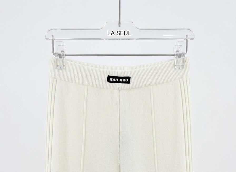 pant off white ruffled leg - Image 2