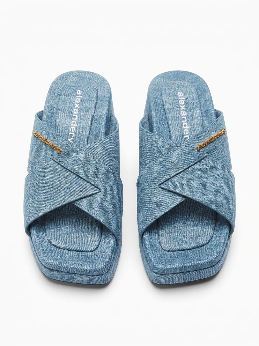 Slipper Alexander Wang blue - Image 2