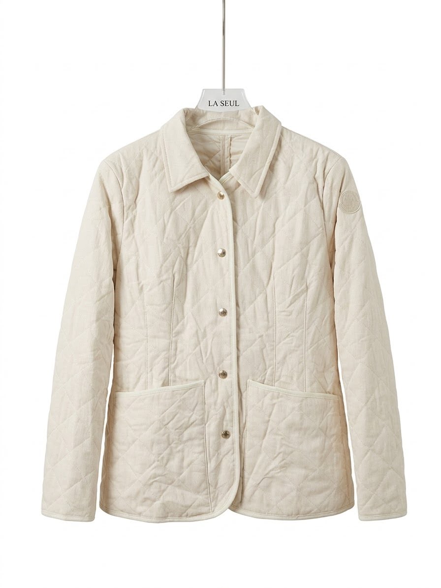 Moncler Beige Sweatshirt - Image 1