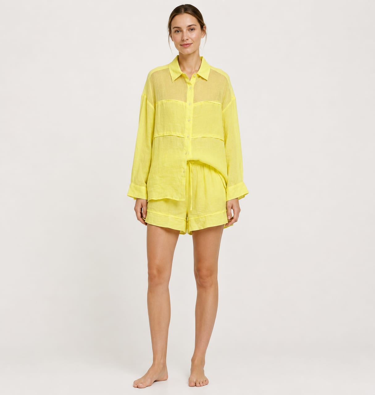SET SHORT THE ROW YELLOW - Image 1
