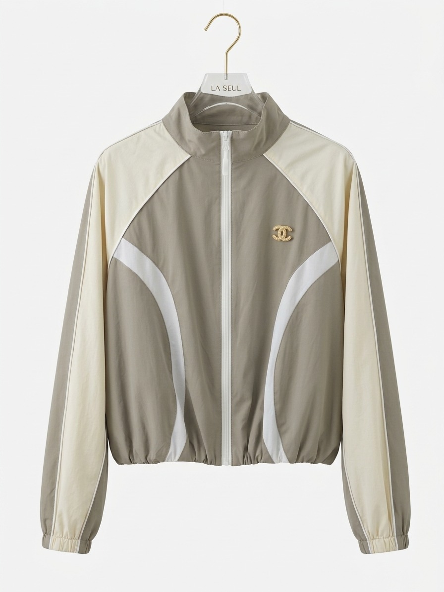 suit chanel beige water proof long - Image 1