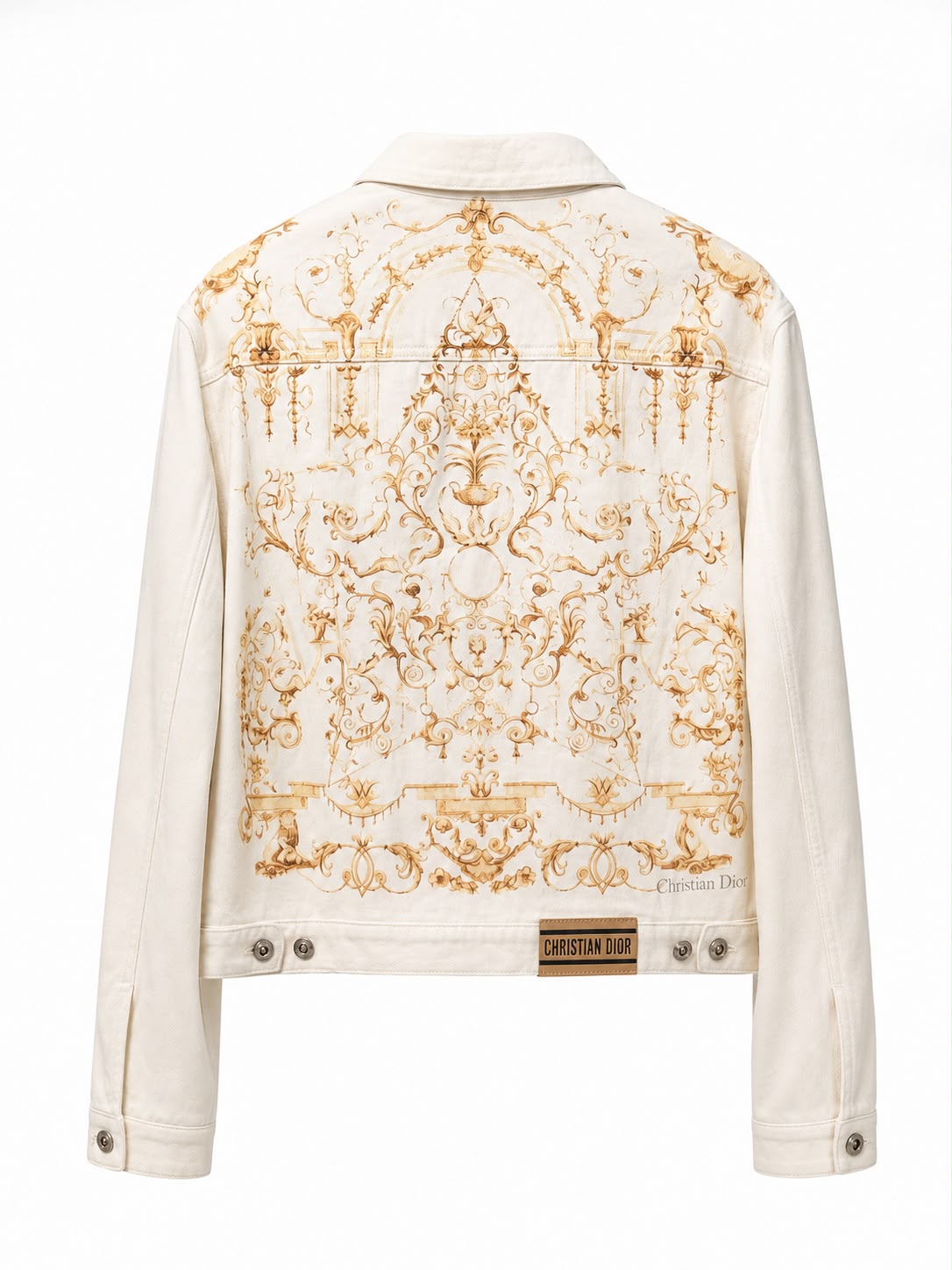 Dior Print Jacket Beige - Image 1