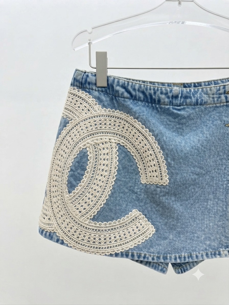 Short skirt chanel blue - Image 1