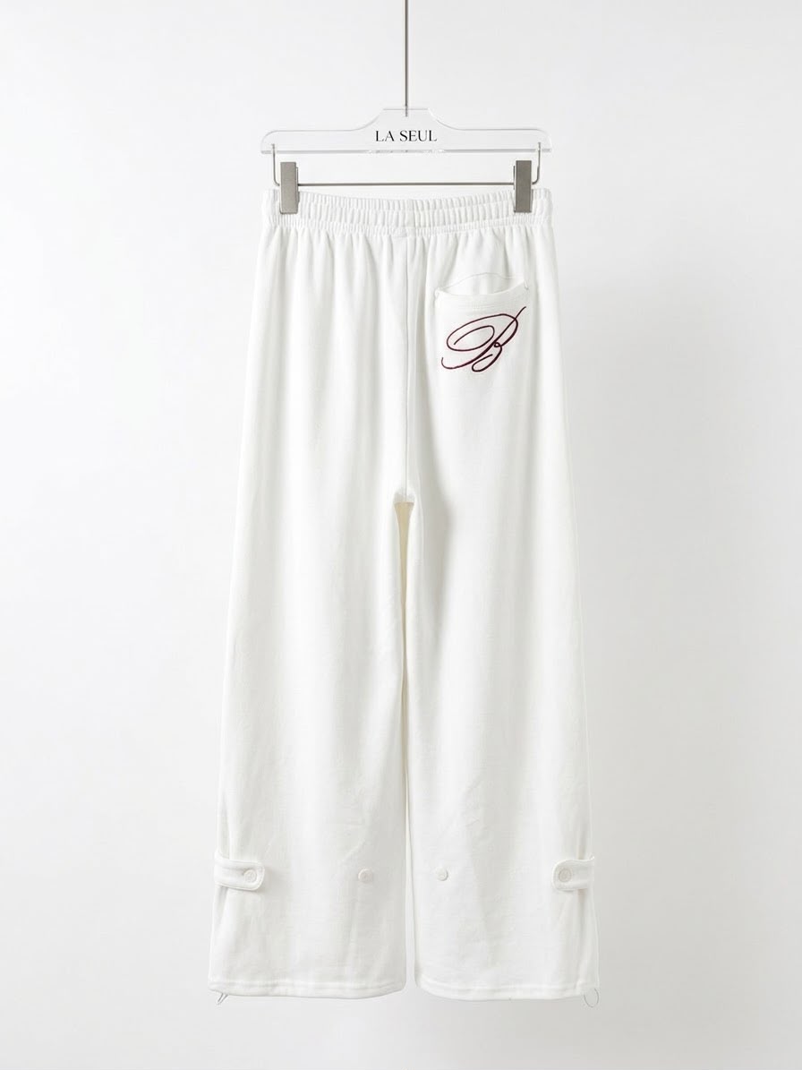 Bad Blood sweatpants White - Image 1