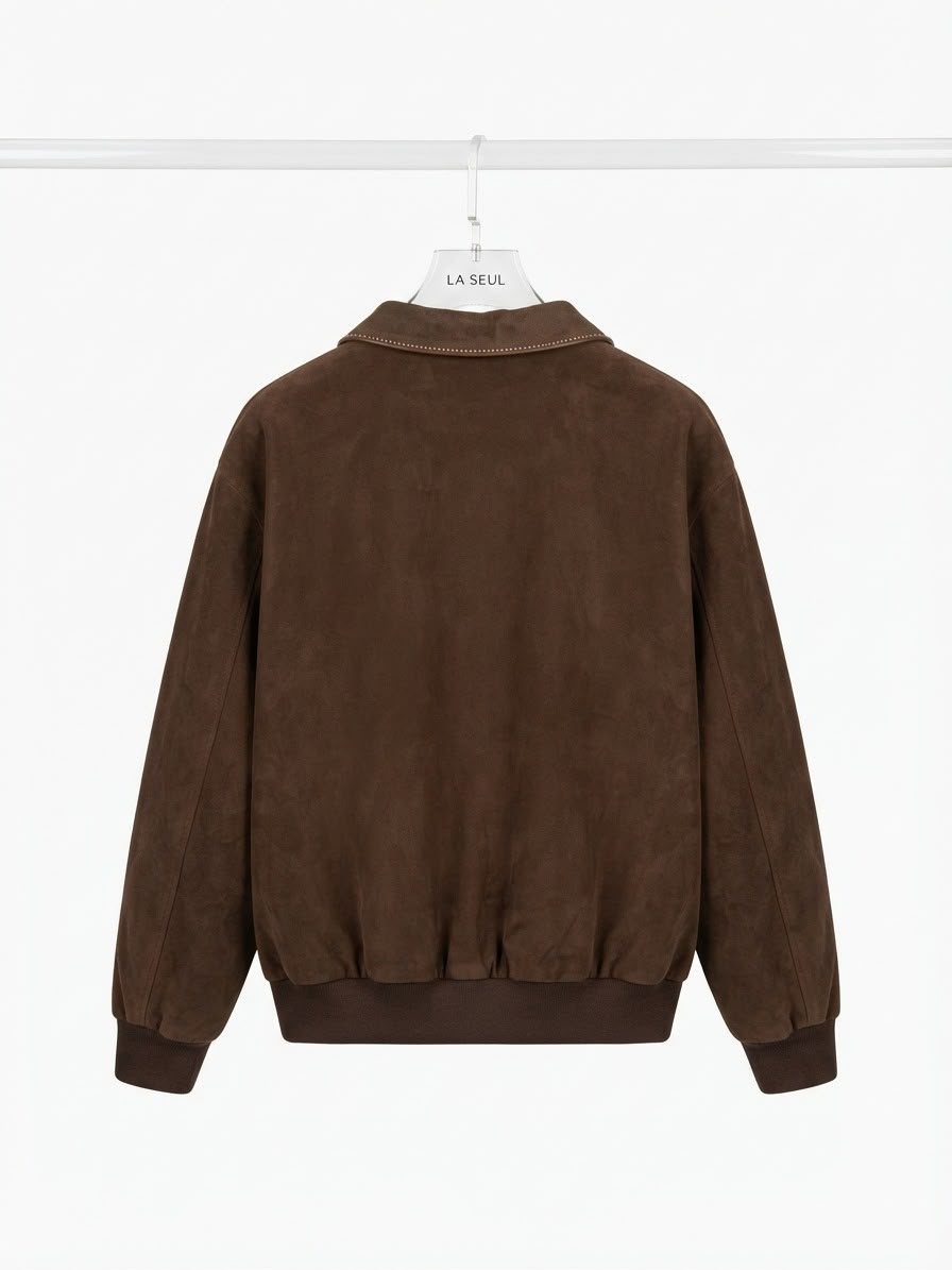 LV brown suede jacket - Image 1