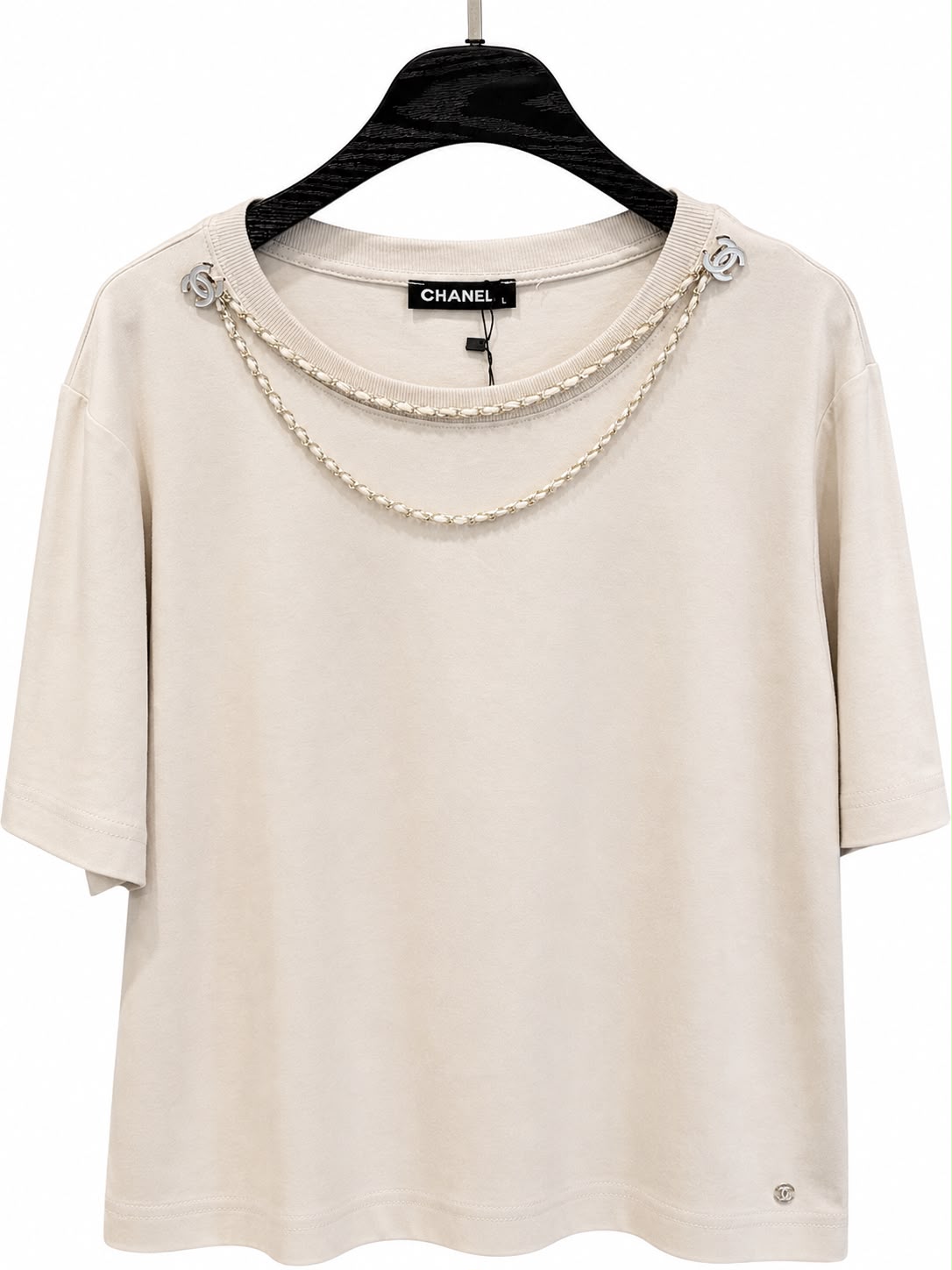 T-shirt Chanel beige - Image 2