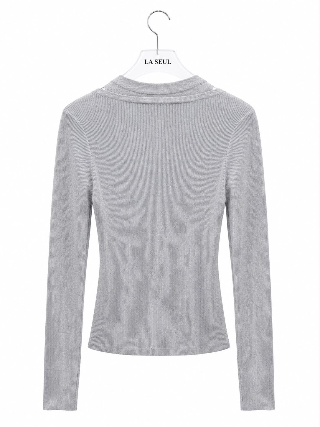 Ann Andel Man layered knitwear Grey - Image 1