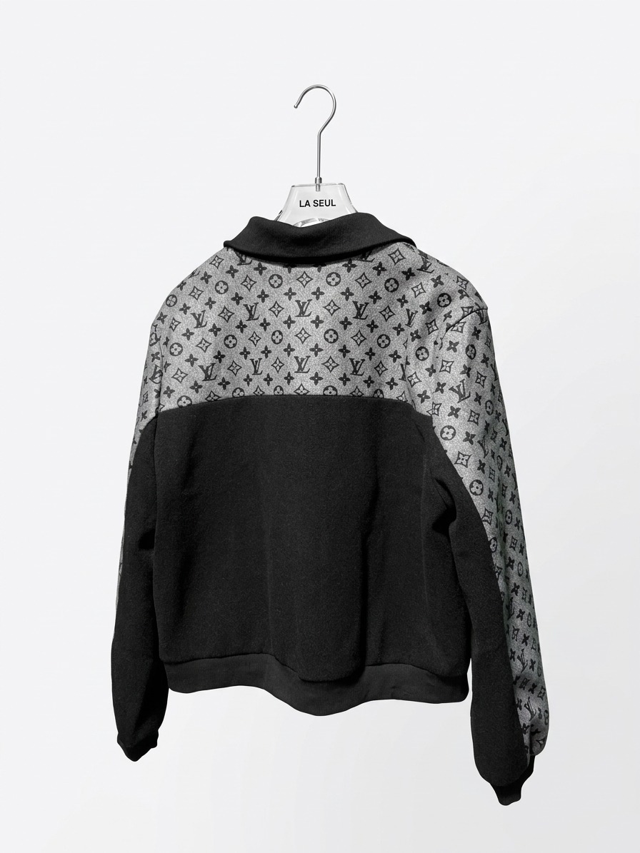 LV Grey & Black Jacket - Image 1