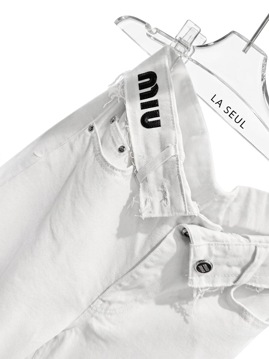 Pant  jeans miu miu white - Image 2