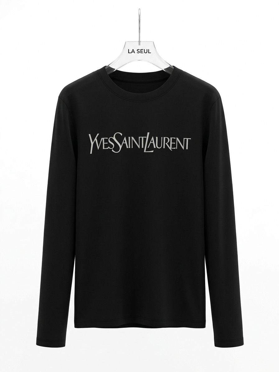T. shirt black long seleve - Image 1