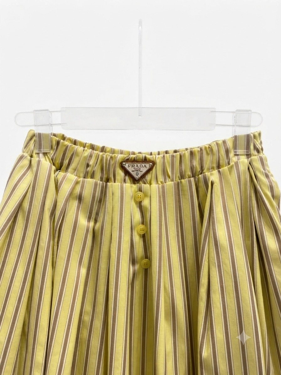 Prada Short Yellow Line - Image 1