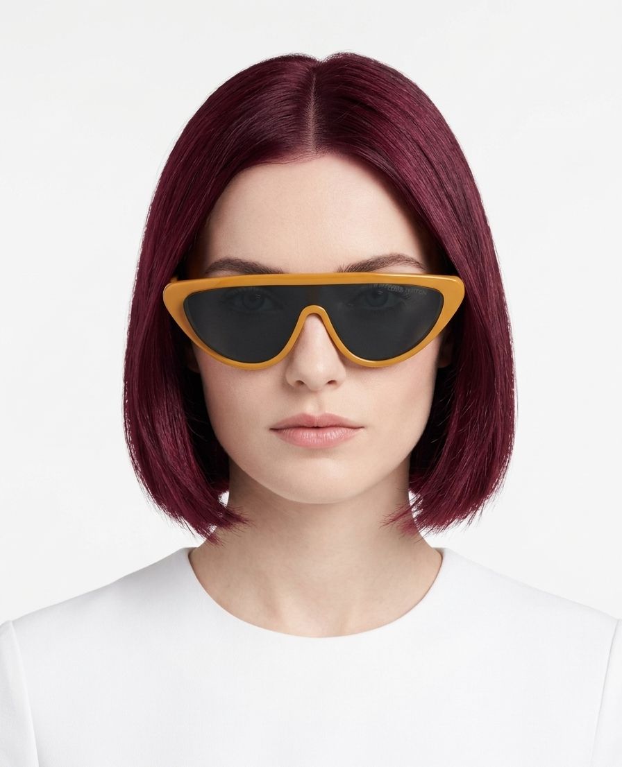 Sunglass LV Orange - Image 1