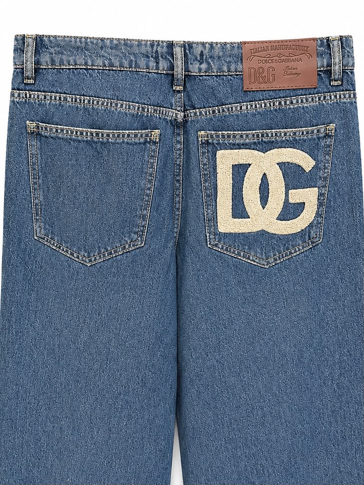 Jeans wide leg denim - Image 1