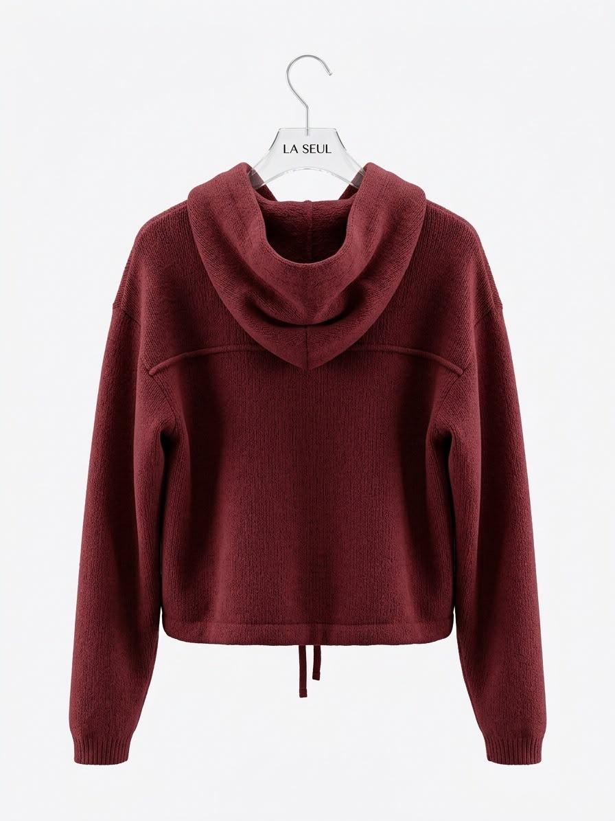 Chanel Red Fur Jacket - Image 1