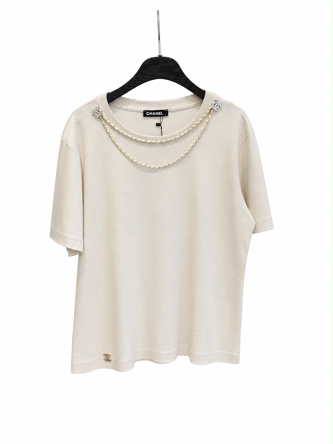 T-shirt Chanel beige - Image 3