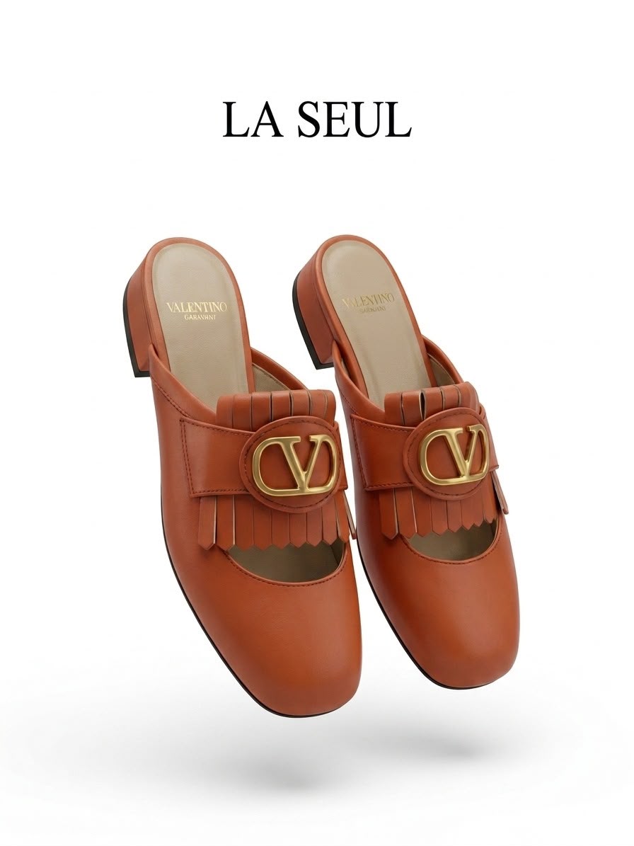 Slipper Light Orange - Image 1