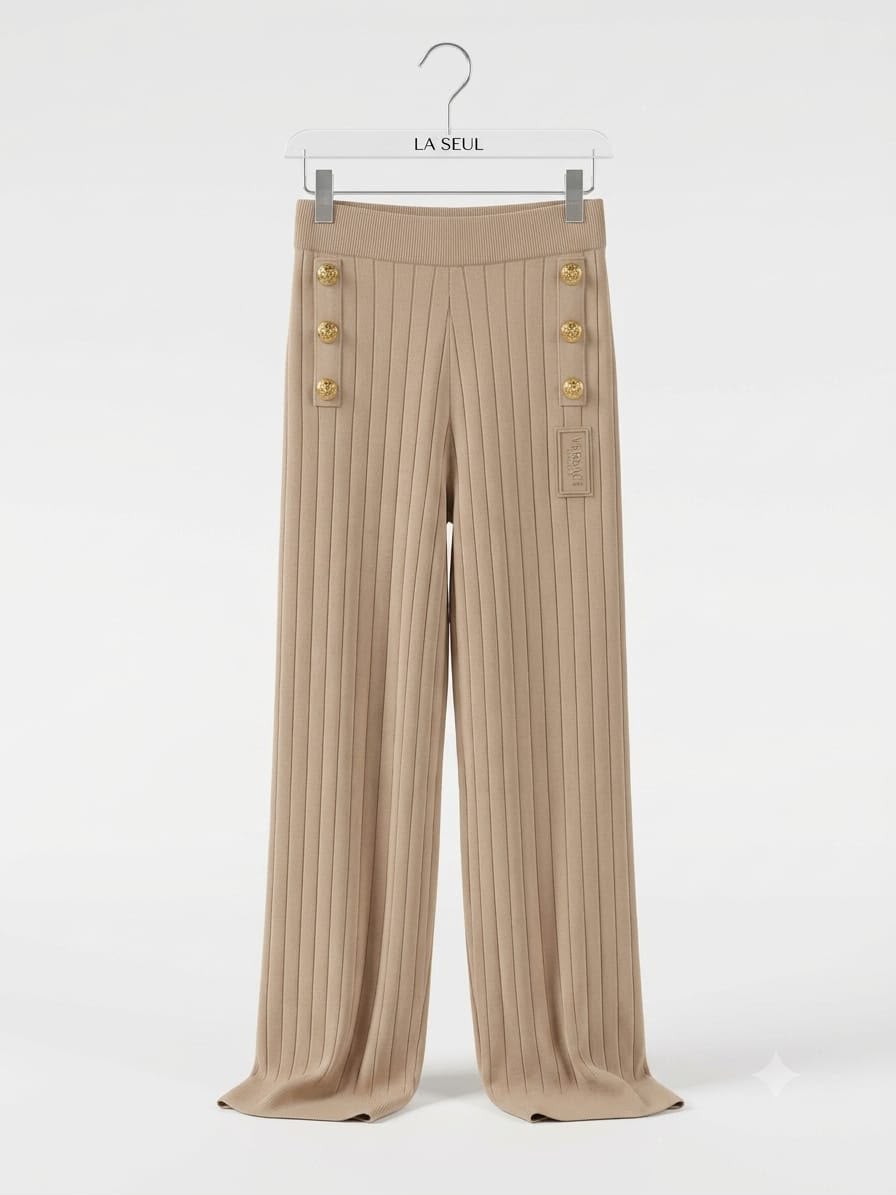 Balmain Camel Lycra Suit - Image 1