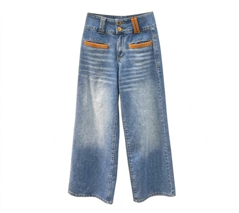 Suit jeans blazer wide leg - Image 3