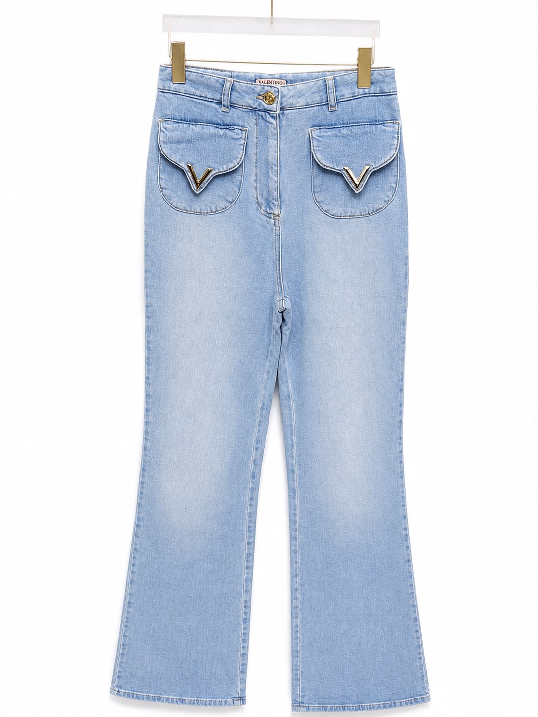 jeans light wash v gold pocket VALENTINO - Image 2