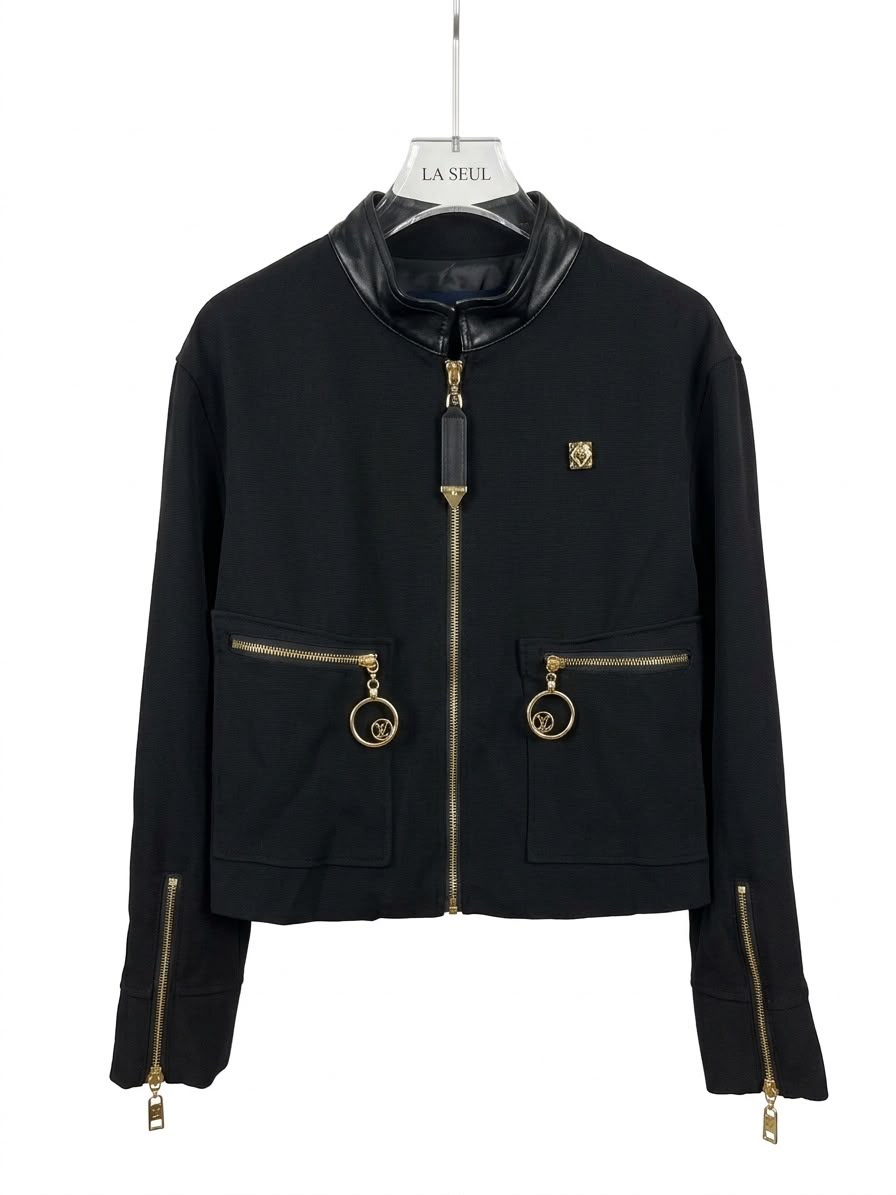 LV Suit with Black Skirt - Image 4