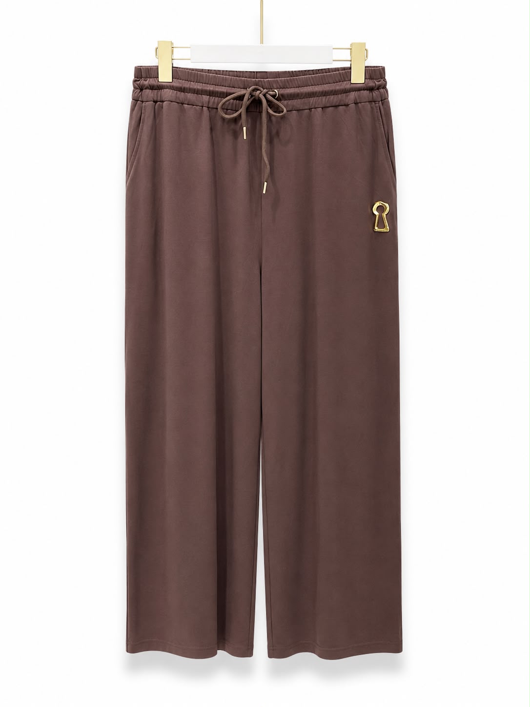Track suit brown gold details - Image 2