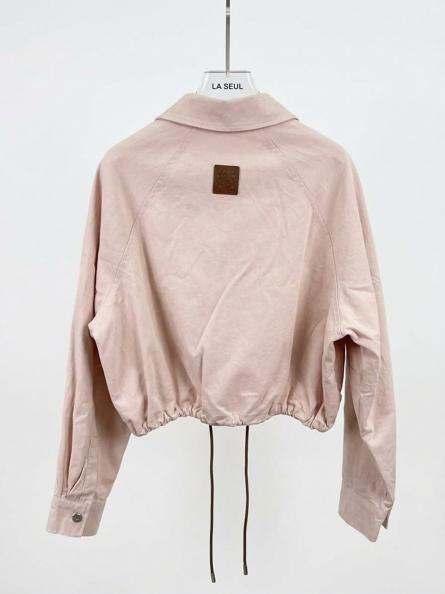 Pink loewe gabardine suit - Image 1