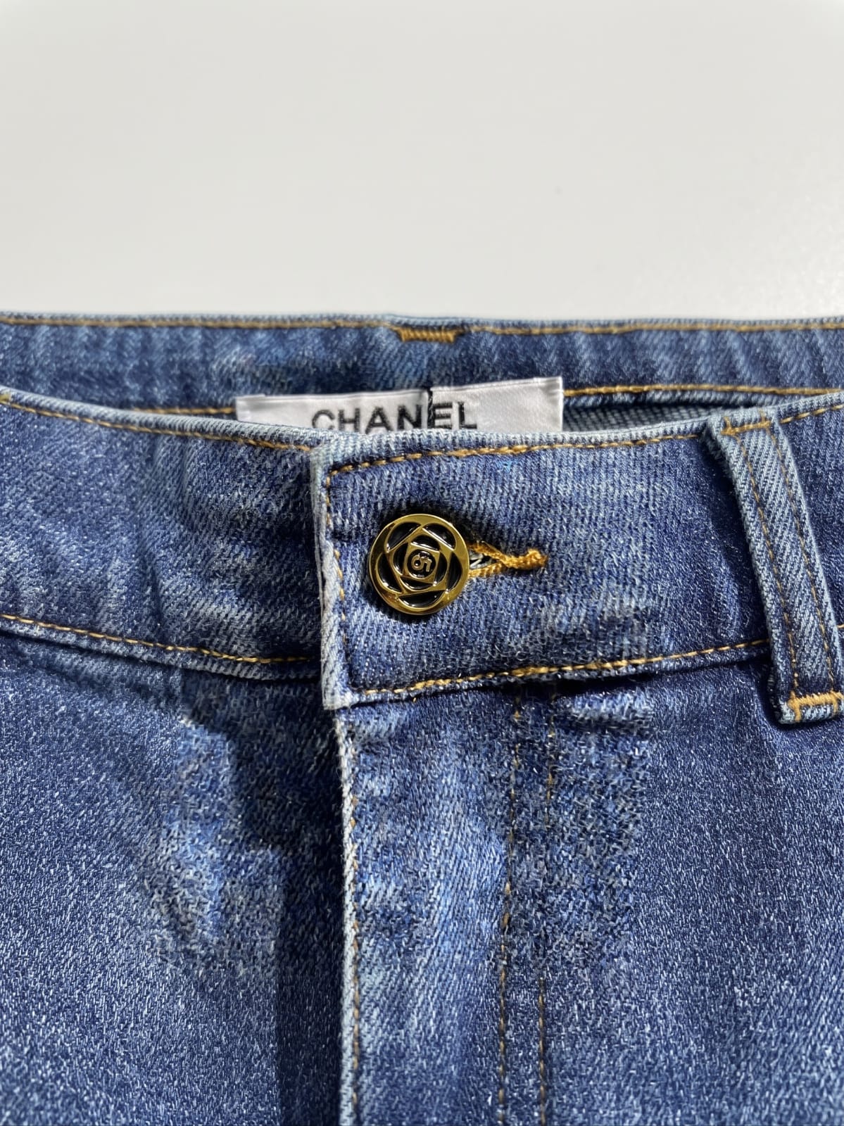 Jeans chanel blue logo - Image 3