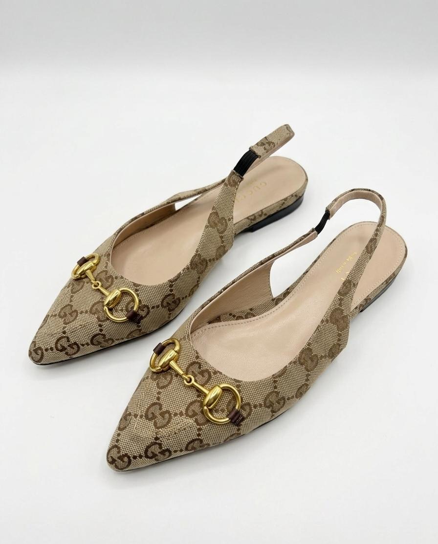 Heels Gucci biege full cover - Image 1