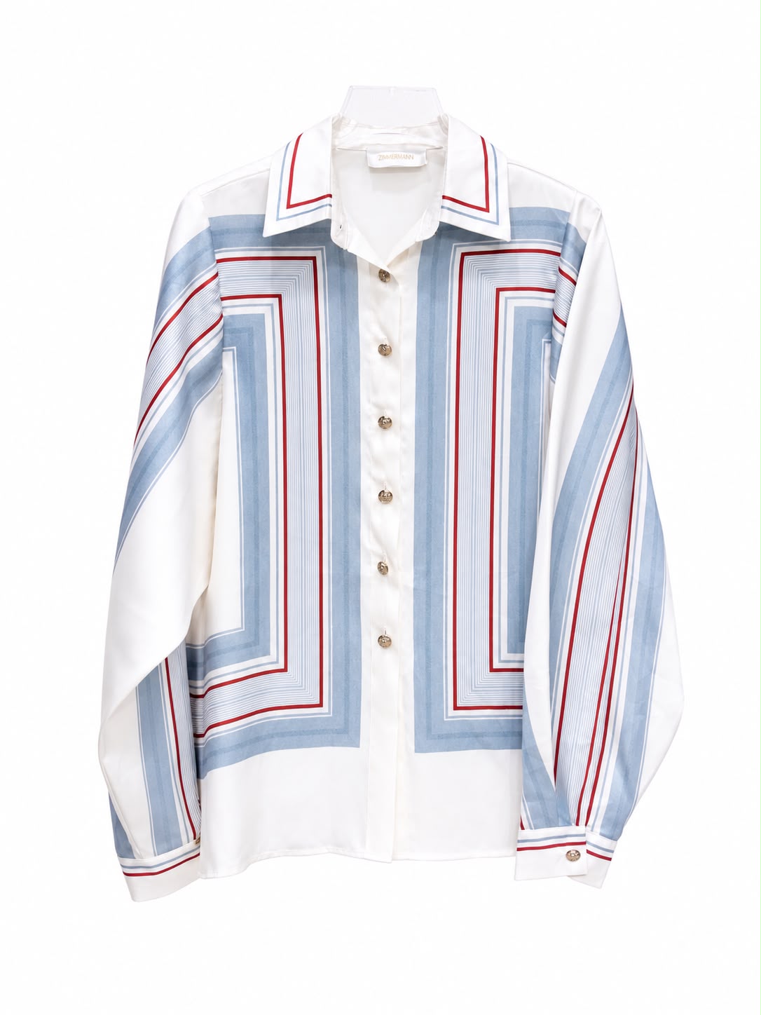 set satin 3ps blue&red Zimmermann - Image 1