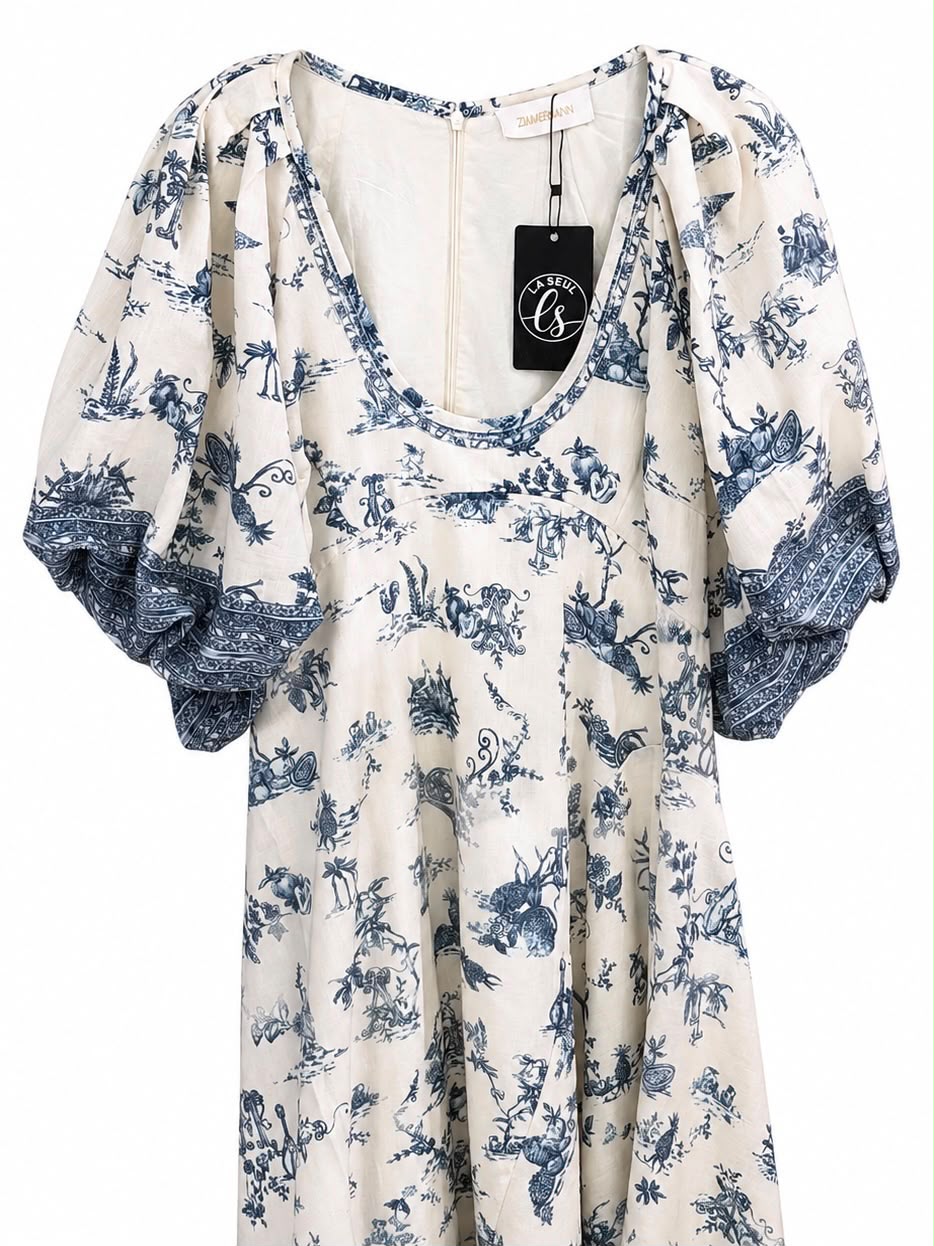 Dress zimmermann White & Blue - Image 1