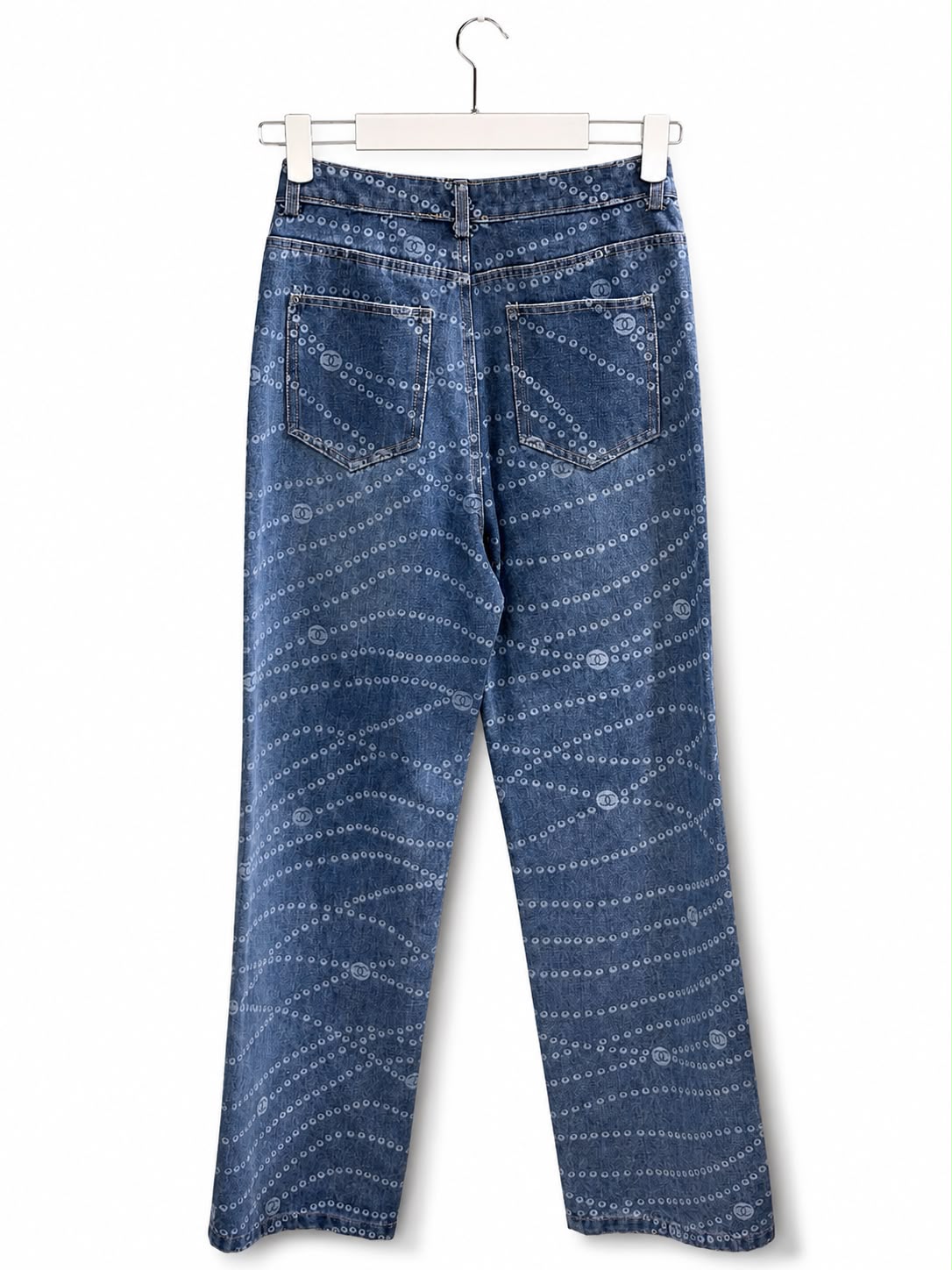 Pant Jeans chanel Blue full cover - Image 1