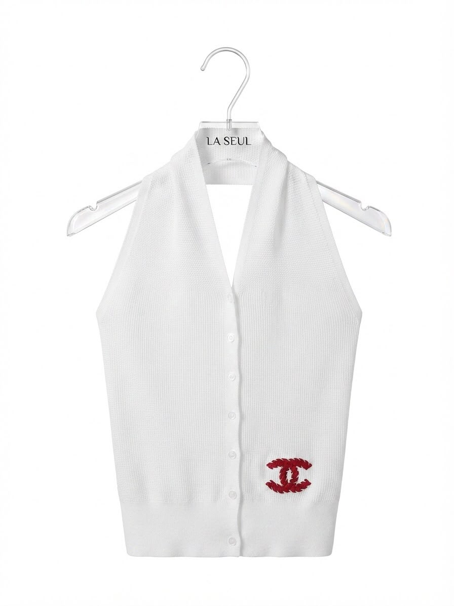 Top casual White cardigan - Image 1